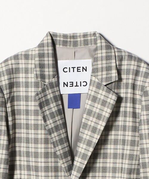 CITEN(シテン)の「<CITEN>テーラードジャケット(テーラードジャケット・レディース・その他1/ベージュ/ブラック・M/S)」の19枚目の写真