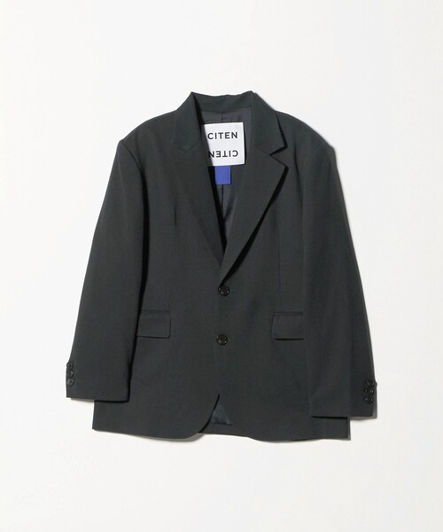 CITEN(シテン)の「<CITEN>テーラードジャケット(テーラードジャケット・レディース・その他1/ベージュ/ブラック・M/S)」の22枚目の写真