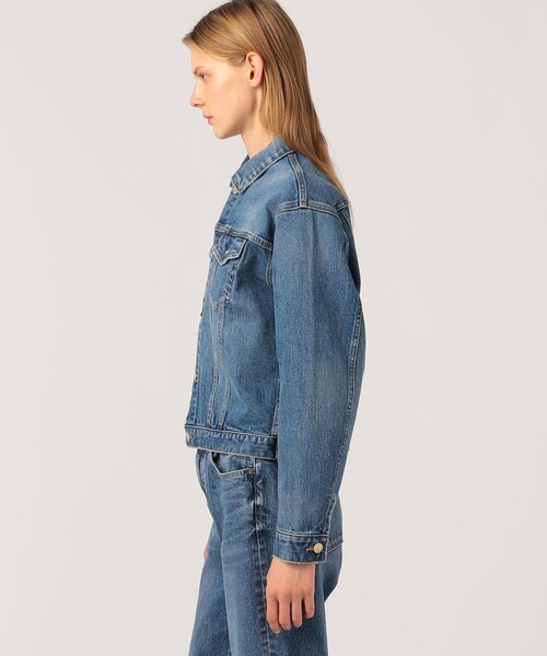 RED CARD TOKYO(レッドカード)の「【別注】RED CARD TOKYO NORMA EASE デニムジャケット(デニムジャケット・レディース・ブルー・1)」の11枚目の写真