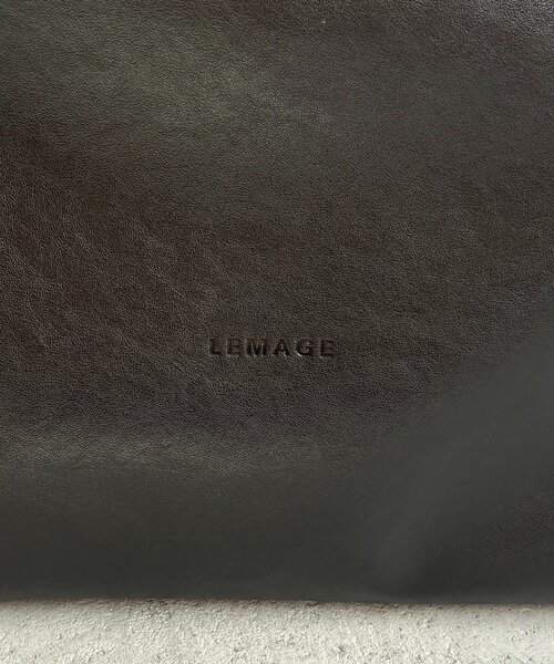 CAPRICIEUX LE'MAGE（カプリシューレマージュ）の「トライアングルトートバッグ（ショルダーバッグ・レディース・ブラック/ライトベージュ/キャメル・FREE）」の8枚目の写真