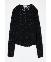 【26年SS新作】LACE HENRY NECK トップス