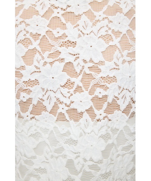 MOUSSY(マウジー)の「【26年SS新作】LACE HENRY NECK トップス(Tシャツ/カットソー・レディース・チャコールグレー/アイボリー/ブラック・FREE)」の17枚目の写真