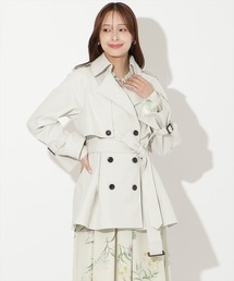 AND COUTURE（アンドクチュール）の「ミドル丈トレンチコート（トレンチコート）」