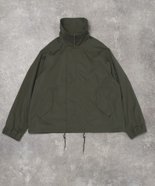 LAKOLE（ラコレ）の「ワイドカラーショートモッズ /  648026（モッズコート・メンズ・カーキ/ブラック・LARGE/MEDIUM）」の2枚目の写真