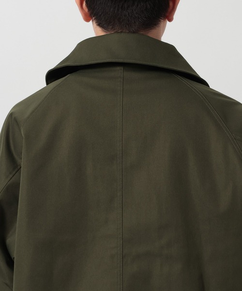 LAKOLE（ラコレ）の「ワイドカラーショートモッズ /  648026（モッズコート・メンズ・カーキ/ブラック・LARGE/MEDIUM）」の15枚目の写真