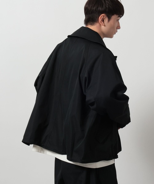 LAKOLE（ラコレ）の「ワイドカラーショートモッズ /  648026（モッズコート・メンズ・カーキ/ブラック・LARGE/MEDIUM）」の18枚目の写真