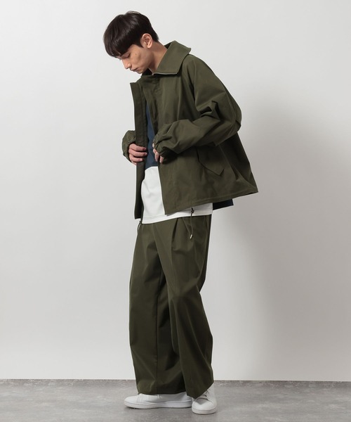 LAKOLE（ラコレ）の「ワイドカラーショートモッズ /  648026（モッズコート・メンズ・カーキ/ブラック・LARGE/MEDIUM）」の21枚目の写真