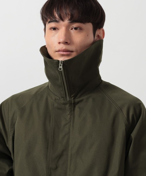 LAKOLE（ラコレ）の「ワイドカラーショートモッズ /  648026（モッズコート・メンズ・カーキ/ブラック・LARGE/MEDIUM）」の6枚目の写真