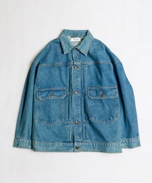 MAISON SELECT（メゾンセレクト）の「2A13 オーバーサイズ フロントポケット デニムジャケット（デニムジャケット）」