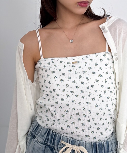 solleim（ソルレム）の「カップ付きダブルストラップキャミ（キャミソール・レディース・ブラック/グレー系その他/グレイッシュベージュ/ホワイト/ホワイト系その他・LL/S/M/L）」の18枚目の写真