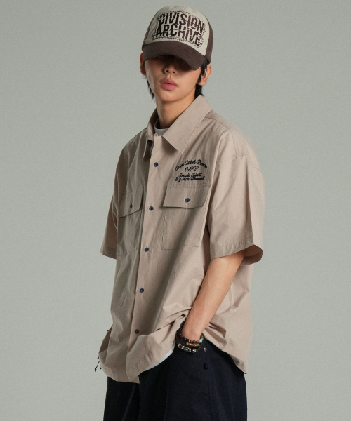 IDWS(アイドンワナセル)の「Ellim Half-Shirt Beige(シャツ/ブラウス・レディース・その他・0/1/2)」の7枚目の写真