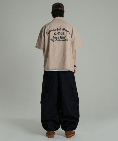 IDWS(アイドンワナセル)の「Ellim Half-Shirt Beige(シャツ/ブラウス・レディース・その他・0/1/2)」の10枚目の写真