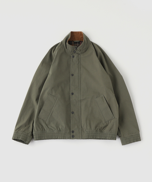 Barbour(バブアー)の「Barbour / バブアー peached blouson transport(ナイロンジャケット・メンズ・ブラック/カーキ・38/40)」の2枚目の写真