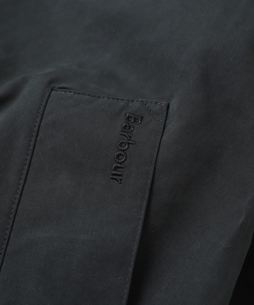 Barbour(バブアー)の「Barbour / バブアー peached blouson transport(ナイロンジャケット・メンズ・ブラック/カーキ・38/40)」の5枚目の写真