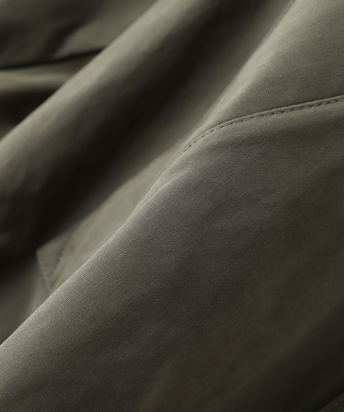 Barbour(バブアー)の「Barbour / バブアー peached blouson transport(ナイロンジャケット・メンズ・ブラック/カーキ・38/40)」の9枚目の写真