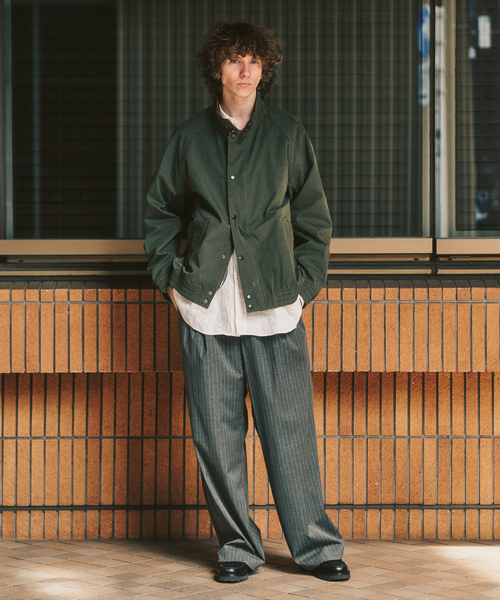 Barbour(バブアー)の「Barbour / バブアー peached blouson transport(ナイロンジャケット・メンズ・ブラック/カーキ・38/40)」の11枚目の写真
