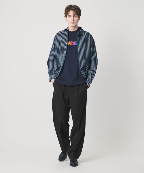 BEAUTY&YOUTH UNITED ARROWS（ビューティーアンドユースユナイテッドアローズ）の「T/W 1P テーパードパンツ NO.9-Remix 手洗い可能（スラックス・メンズ・ブラック・XL/L/M/S）」の3枚目の写真