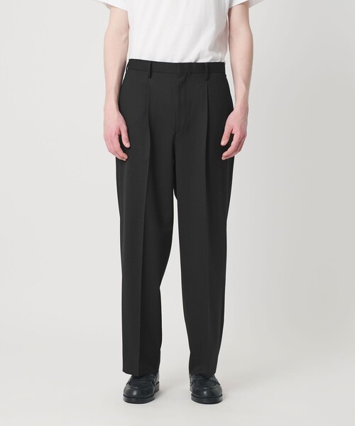 BEAUTY&YOUTH UNITED ARROWS（ビューティーアンドユースユナイテッドアローズ）の「T/W 1P テーパードパンツ NO.9-Remix 手洗い可能（スラックス・メンズ・ブラック・XL/L/M/S）」の4枚目の写真