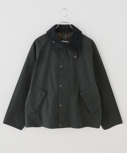 Spick & Span(スピックアンドスパン)の「Barbour/バブアー OS TRANSPORTER CASUAL JK(その他アウター・レディース・アイボリー/ネイビー・36)」の1枚目の写真