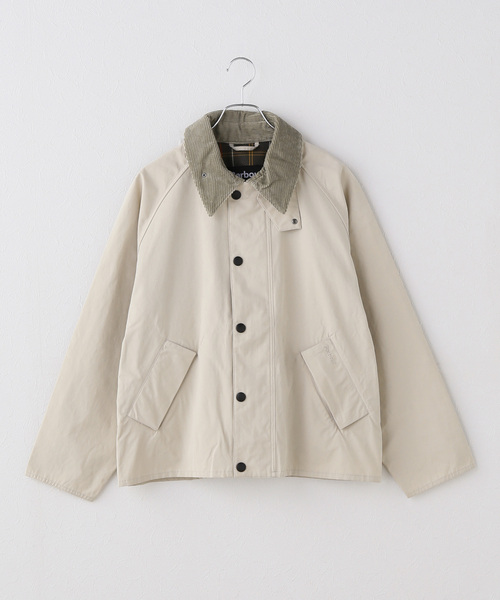 Spick & Span(スピックアンドスパン)の「Barbour/バブアー OS TRANSPORTER CASUAL JK(その他アウター・レディース・アイボリー/ネイビー・36)」の2枚目の写真