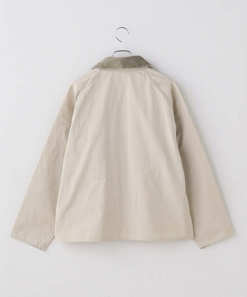 Spick & Span(スピックアンドスパン)の「Barbour/バブアー OS TRANSPORTER CASUAL JK(その他アウター・レディース・アイボリー/ネイビー・36)」の3枚目の写真