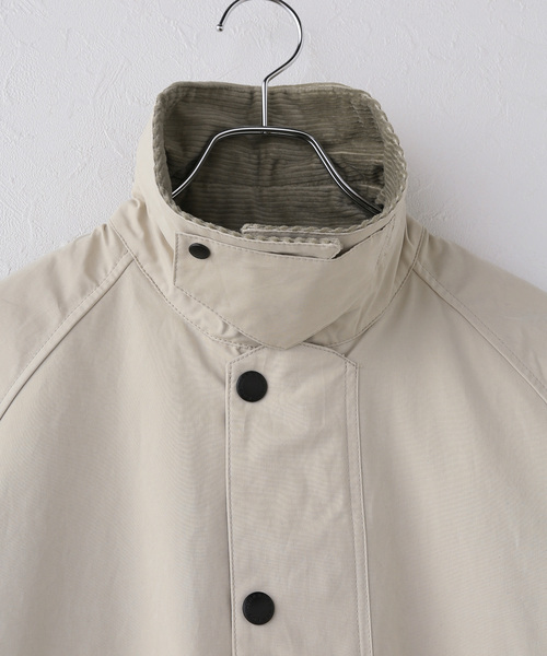 Spick & Span(スピックアンドスパン)の「Barbour/バブアー OS TRANSPORTER CASUAL JK(その他アウター・レディース・アイボリー/ネイビー・36)」の4枚目の写真