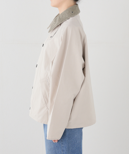 Spick & Span(スピックアンドスパン)の「Barbour/バブアー OS TRANSPORTER CASUAL JK(その他アウター・レディース・アイボリー/ネイビー・36)」の17枚目の写真