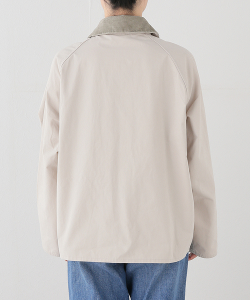 Spick & Span(スピックアンドスパン)の「Barbour/バブアー OS TRANSPORTER CASUAL JK(その他アウター・レディース・アイボリー/ネイビー・36)」の18枚目の写真