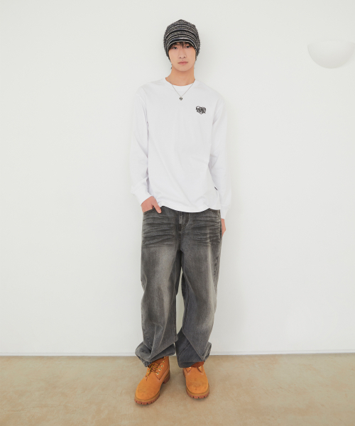 LMCの「DIRTY WASHED DENIM PANTS gray(デニムパンツ・メンズ・その他・MEDIUM/LARGE/SMALL)」の2枚目の写真