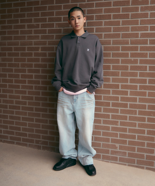 LMCの「DIRTY WASHED DENIM PANTS gray(デニムパンツ・メンズ・その他・MEDIUM/LARGE/SMALL)」の10枚目の写真