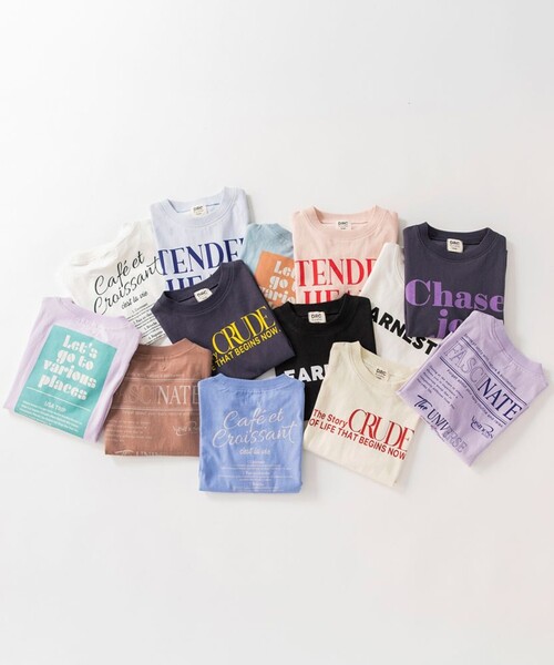 DRC branshes（ディーアールシーブランシェス）の「【DRC/WEB限定】アソートグラフィック半袖Tシャツ（Tシャツ/カットソー・キッズ・ブラウン/ライトグリーン/ピンク/その他2/ラベンダー/その他1/その他3/チャコールグレー/オフホワイト/ブルーグレー/サックスブルー/ブラック/アイボリー・140/160/150/130/120/110/100）」の22枚目の写真