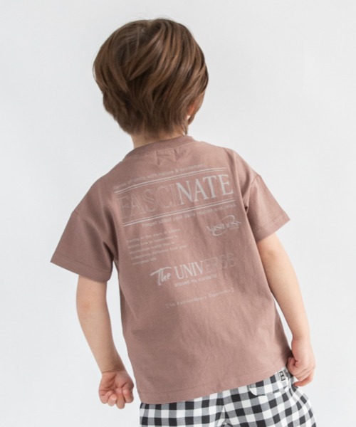 DRC branshes（ディーアールシーブランシェス）の「【DRC/WEB限定】アソートグラフィック半袖Tシャツ（Tシャツ/カットソー・キッズ・ブラウン/ライトグリーン/ピンク/その他2/ラベンダー/その他1/その他3/チャコールグレー/オフホワイト/ブルーグレー/サックスブルー/ブラック/アイボリー・140/160/150/130/120/110/100）」の7枚目の写真