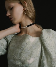 et.UNiVER（エトユニベール）の「Pearl Accent Choker（チョーカー）」