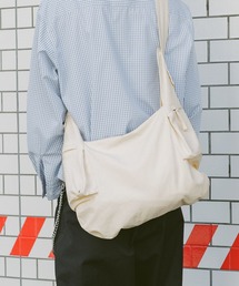Double Pocket Shoulder Bag/Wサイドポケットショルダーバッグ