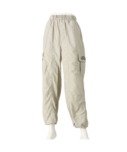 OUTDOOR PRODUCTS(アウトドアプロダクツ)の「OUTDOOR UV立体シルエットデイリーケアパンツ(その他パンツ・レディース・チャコールグレー/グレイッシュベージュ/ブラック/ライトカーキ・LARGE/3L/LL/MEDIUM)」の10枚目の写真