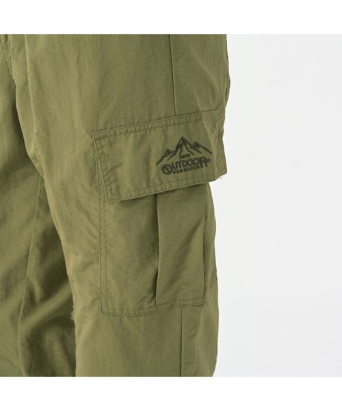 OUTDOOR PRODUCTS(アウトドアプロダクツ)の「OUTDOOR UV立体シルエットデイリーケアパンツ(その他パンツ・レディース・チャコールグレー/グレイッシュベージュ/ブラック/ライトカーキ・LARGE/3L/LL/MEDIUM)」の14枚目の写真