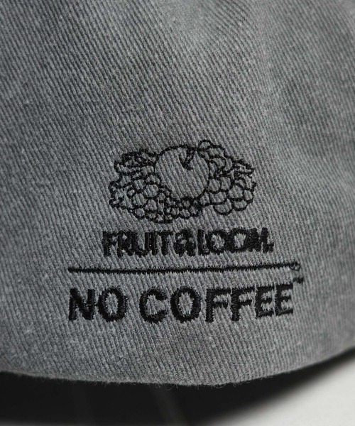 NO COFFEE（ノーコーヒー）の「/FRUIT OF THE LOOM x NO COFFEE/Baseball Low Cap Pigment（キャップ・メンズ・チャコールグレー/ブラック/ベージュ・FREE）」の9枚目の写真