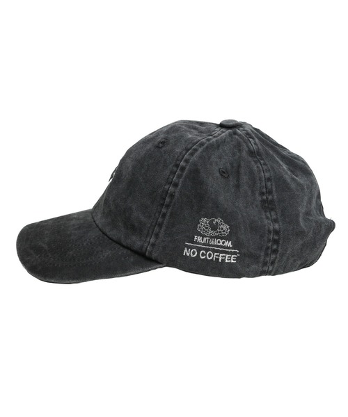 NO COFFEE（ノーコーヒー）の「/FRUIT OF THE LOOM x NO COFFEE/Baseball Low Cap Pigment（キャップ・メンズ・チャコールグレー/ブラック/ベージュ・FREE）」の13枚目の写真