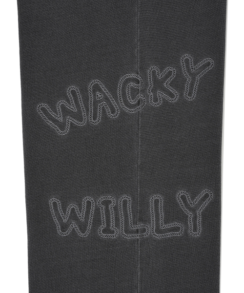 Wacky WiLLy(ワッキーウィリー)の「ウィメンズビッグリリーデニムウォッシングセミワイドスウェットパンツグレー(スウェットパンツ・レディース・その他・SMALL/MEDIUM)」の7枚目の写真