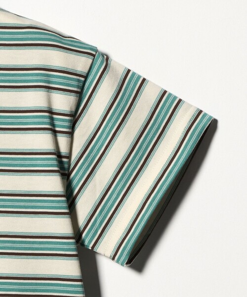 green label relaxing（グリーンレーベルリラクシング）の「【スタメンシリーズ】ボーダーＴシャツ / キッズ  100cm-160cm（Tシャツ/カットソー・キッズ・ケリーグリーン/ライトブルー/ダークグレー・110cm/120cm/160cm/150cm/130cm/100cm/140cm）」の16枚目の写真