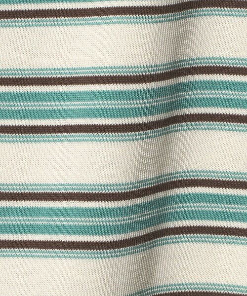 green label relaxing（グリーンレーベルリラクシング）の「【スタメンシリーズ】ボーダーＴシャツ / キッズ  100cm-160cm（Tシャツ/カットソー・キッズ・ケリーグリーン/ライトブルー/ダークグレー・110cm/120cm/160cm/150cm/130cm/100cm/140cm）」の17枚目の写真