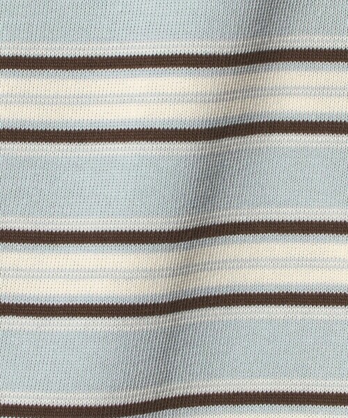 green label relaxing（グリーンレーベルリラクシング）の「【スタメンシリーズ】ボーダーＴシャツ / キッズ  100cm-160cm（Tシャツ/カットソー・キッズ・ケリーグリーン/ライトブルー/ダークグレー・110cm/120cm/160cm/150cm/130cm/100cm/140cm）」の20枚目の写真