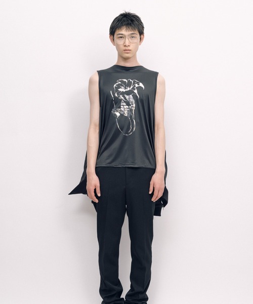 KEISUKEYOSHIDA（ケイスケヨシダ）の「Parka (sleeveless lining)（パーカー・レディース・ブラック/グレー・FREE）」の13枚目の写真