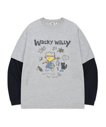 Wacky WiLLy（ワッキーウィリー）の「KIKY LAYERED LONG SLEEVE（Tシャツ/カットソー）」