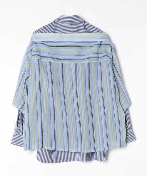 amok(アモク)の「amok /アモク/TWO-IN-ONE SHIRT(シャツ/ブラウス・メンズ・ブルー・M)」の2枚目の写真