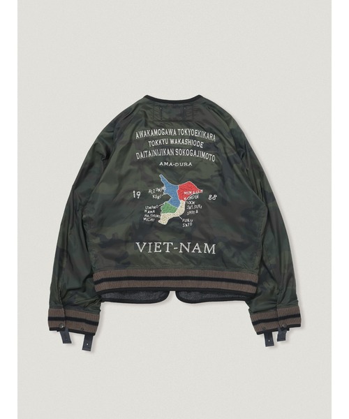 elephant TRIBAL fabrics(エレファントトライバルファブリックス)の「elephant TRIBAL fabrics Reversible Chiba Jan【Herringbone】(その他アウター・メンズ・カモフラージュ・2/1)」の6枚目の写真
