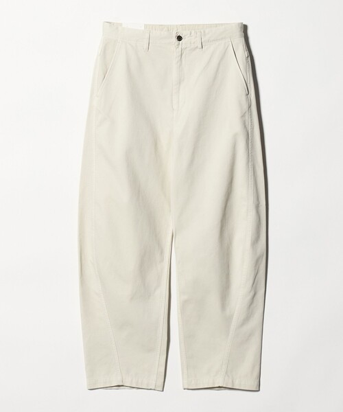 FARAH（ファーラー）の「【別注】＜FARAH＞カーブ パンツ（その他パンツ・メンズ・オフホワイト/ネイビー・30inch/34inch/32inch）」の2枚目の写真