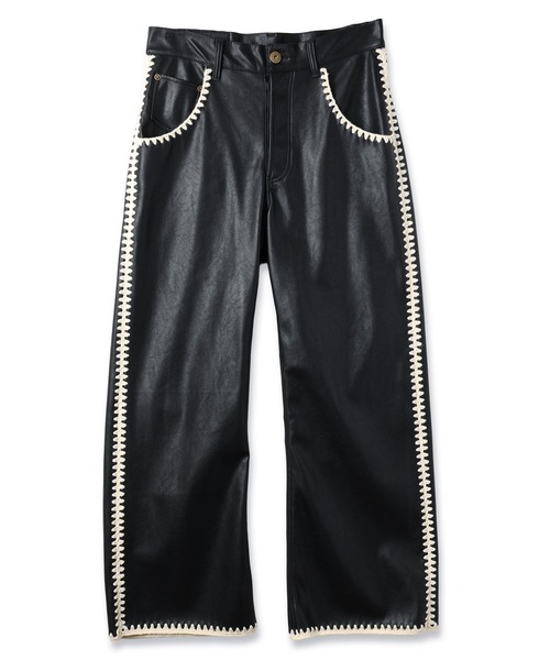 amok（アモク）の「HAND KNITTING PANTS（その他パンツ・メンズ・ブラック/ブラウン・L/M/S）」の18枚目の写真