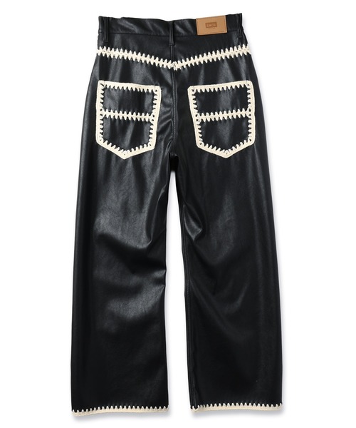 amok（アモク）の「HAND KNITTING PANTS（その他パンツ・メンズ・ブラック/ブラウン・L/M/S）」の7枚目の写真