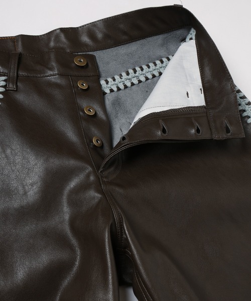 amok（アモク）の「HAND KNITTING PANTS（その他パンツ・メンズ・ブラック/ブラウン・L/M/S）」の10枚目の写真